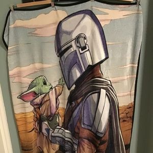 Star Wars The Mandalorian Fleece Blanket